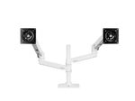 Ergotron LX Dual Monitorarm Tischhalterung für zwei Monitore bis 60,96 cm (24 Zoll) weiß