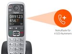 Gigaset E560 - Schnurlostelefon mit Rufnummernanzeige