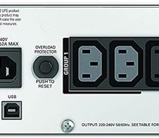 APC Smart-UPS 1500VA, LCD RM, 2U, 230V, Rack einbaufähig mit Netzwerkkarte (SMT1500RMI2UNC)