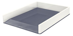 LEITZ Briefablage WOW Duo Colour - perlweiß/grau