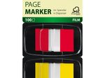 sigel Z-Marker Haftmarker farbsortiert - 2 x 50 Streifen