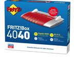 AVM FRITZ Box 4040 Wireless Router 4Port-Switch GigE WiFi 5 Dual-Band wandmontierbar