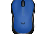 Logitech M220 Silent Wireless Maus (kabellos, blau)