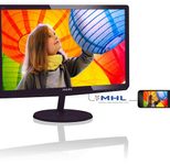 Philips Monitor E-line 227E6LDAD LCD-Display 54,6 cm (21,5") Kirschrot