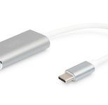 Digitus USB Type-C 4K HDMI Grafik-Adapter 20cm Kabellänge Aluminium Gehäuse, Chipset: AG9310