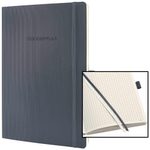 SIGEL Notizbuch CONCEPTUM® ca. DIN A4 kariert Softcover 194 Seiten - dunkelgrau