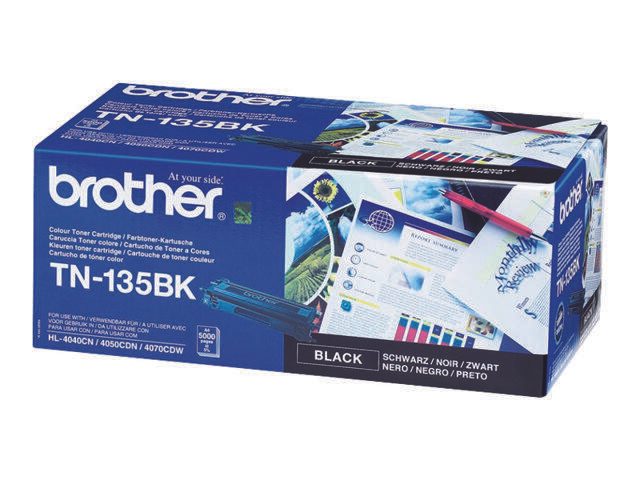 Brother Original TN135BK Toner schwarz 5.000 Seiten (TN-135BK)