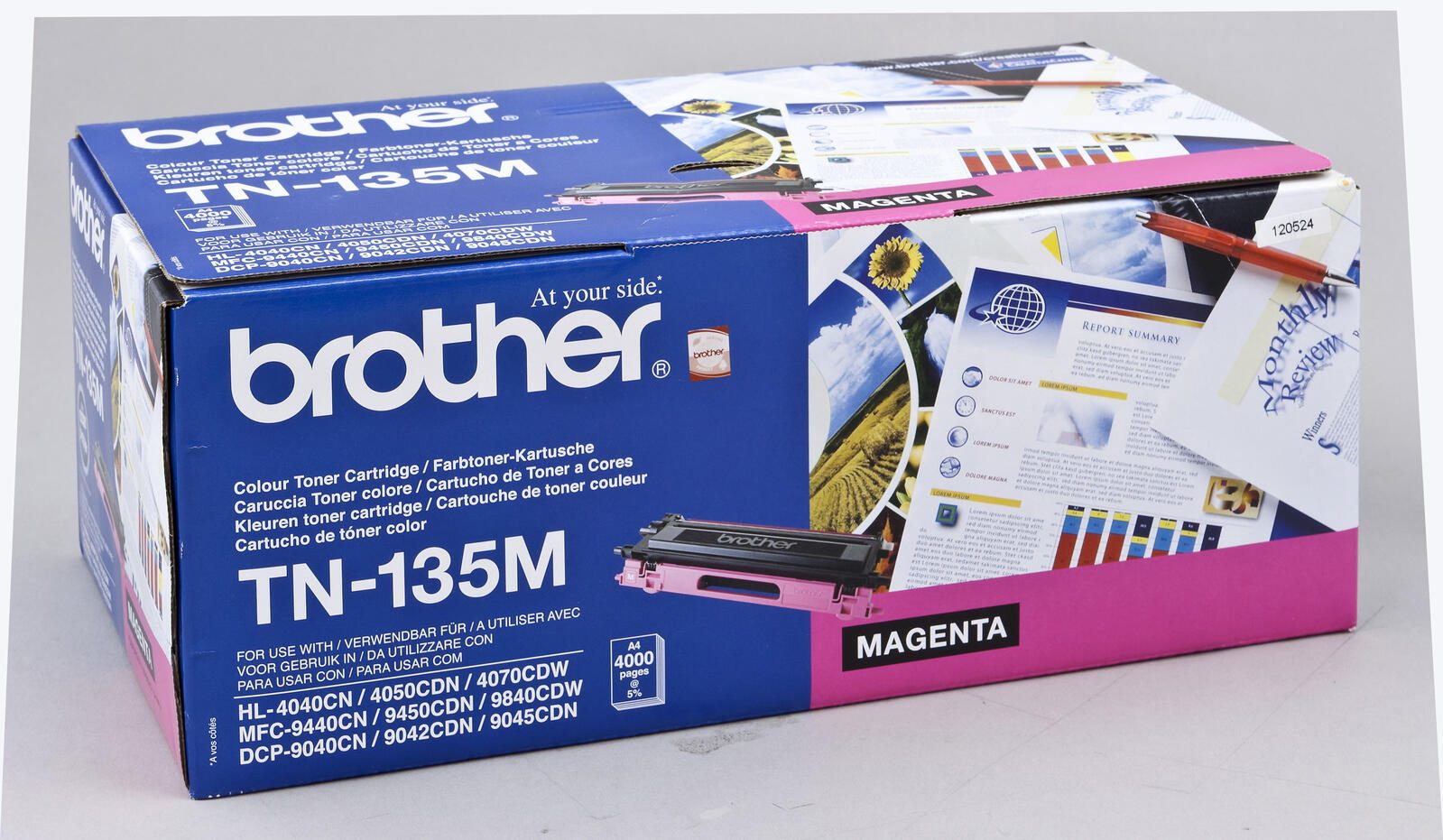 Brother Original TN135M Toner magenta 4.000 Seiten (TN-135M)