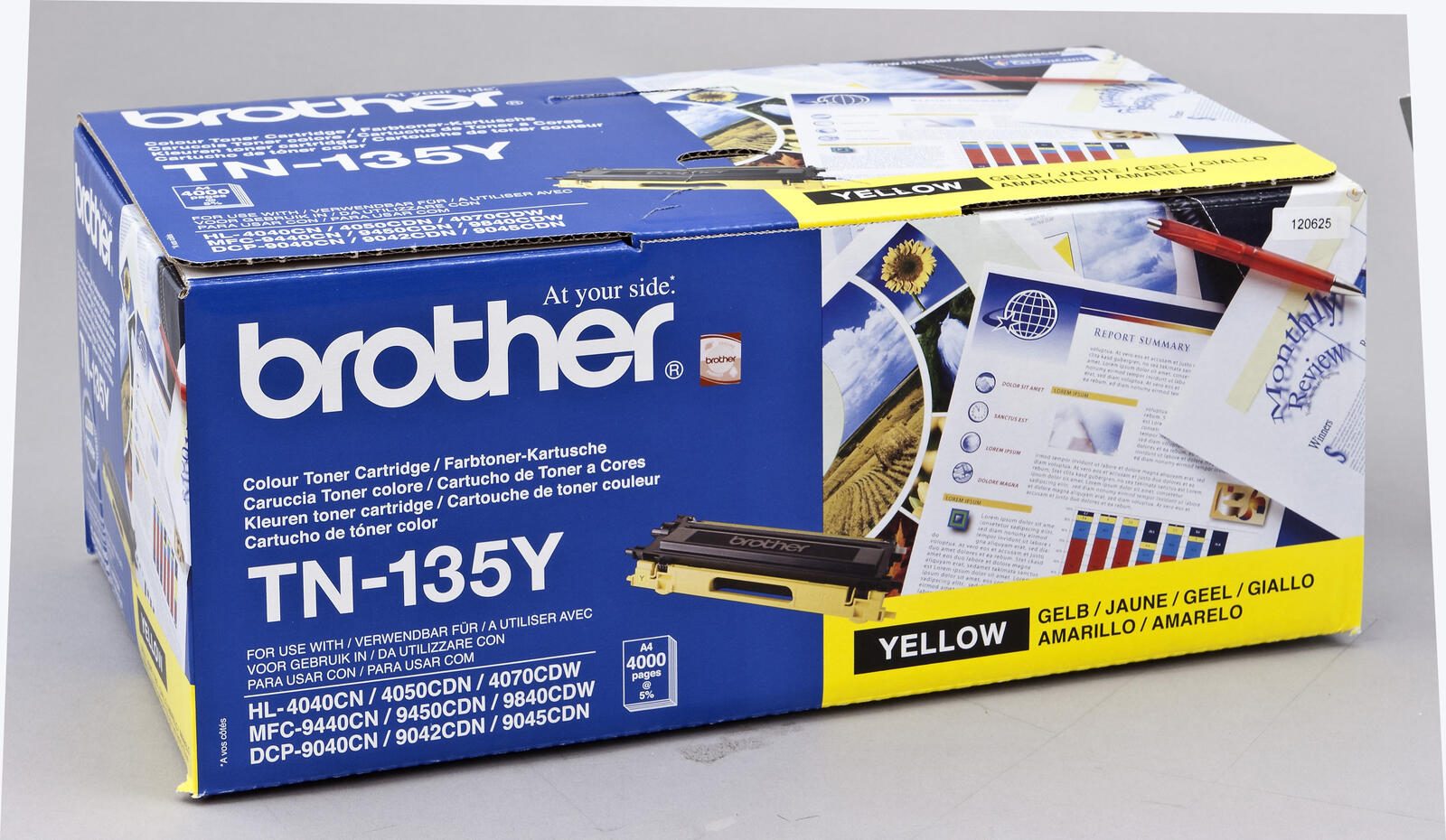 Brother Original TN135Y Toner gelb 4.000 Seiten (TN-135Y)