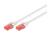 DIGITUS Patch-Kabel RJ-45 (M) zu RJ-45 (M) 0.25m Kupfer U/UTP Cat 6 weiß (DK-1617-0025/WH)