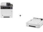 KYOCERA Klimaschutz-System ECOSYS M5526cdn Farblaser-Multifunktionsgerät inkl. Kyocera Papierkassette PF-5110 (1203R60UN0)