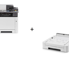 KYOCERA Klimaschutz-System ECOSYS M5526cdn Farblaser-Multifunktionsgerät inkl. Kyocera Papierkassette PF-5110 (1203R60UN0)