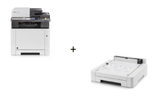 KYOCERA Klimaschutz-System ECOSYS M5526cdn Farblaser-Multifunktionsgerät inkl. Kyocera Papierkassette PF-5110 (1203R60UN0)