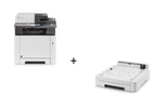 KYOCERA Klimaschutz-System ECOSYS M5526cdw Farblaser-Multifunktionsgerät inkl. Kyocera Papierkassette PF-5110 (1203R60UN0)