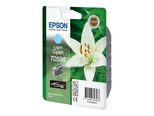 Epson Original T0595 Druckerpatrone cyan hell 520 Seiten 13ml (C13T05954010)