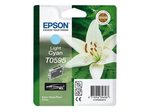 Epson Original T0595 Druckerpatrone cyan hell 520 Seiten 13ml (C13T05954010)