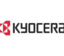 Kyocera Holzschrank mit Rollen, Höhe ca. 37 cm