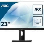 AOC Monitor I2375PQU LCD-Display 58,4 cm (23") schwarz