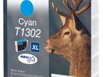 Epson Original T1302 Hirsch Druckerpatrone cyan 765 Seiten 10,1 ml (C13T13024012)