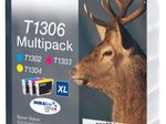 Epson Original T1306 Hirsch Druckerpatronen 3er Multipack C/M/Y (C13T13064012)