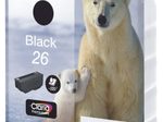 Epson Original 26 Eisbär Druckerpatrone schwarz 220 Seiten 6,2ml (C13T26014012)