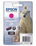 Epson Original 26 Eisbär Druckerpatrone magenta 300 Seiten 4,5ml (C13T26134012)