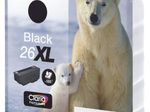 Epson Original 26XL Eisbär Druckerpatrone schwarz 500 Seiten 12,2ml (C13T26214012)