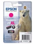 Epson Original 26XL Eisbär Druckerpatrone magenta 700 Seiten 9,7ml (C13T26334012)