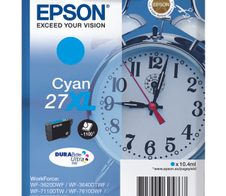 Epson Original 27XL Wecker Druckerpatrone - cyan (C13T27124012)