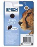 Epson Original T0711 Gepard Druckerpatrone - schwarz (C13T07114012)