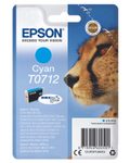 Epson Original T0712 Gepard Druckerpatrone - cyan (C13T07124012)
