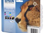 Epson Original T0715 Gepard Druckerpatronen - 4er Multipack (C13T07154012)