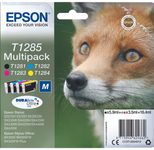 Epson Original T1285 Fuchs Druckerpatronen 4er Multipack BK/C/M/Y (C13T12854012)