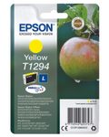 Epson Original T1294 Apfel Druckerpatrone gelb 616 Seiten 7ml (C13T12944012)