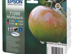 Epson Original T1295 Apfel Druckerpatronen 4er Multipack BK/C/M/Y (C13T12954012)