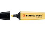 STABILO BOSS ORIGINAL Textmarker 2.0 - 5.0 mm - Gehäusefarbe: pastellgelb