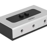 DeLOCK Umschalter Klinke 3,5 mm 2 Port manuell bidirektional