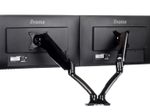iiyama Dual-Monitorhalterung DS3002C-B1 für Displays bis 27 Zoll