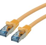 Roline Patch-Kabel RJ-45 (M) zu RJ-45 (M) 15 m SFTP PiMF CAT 6a gelb (21.15.2828)