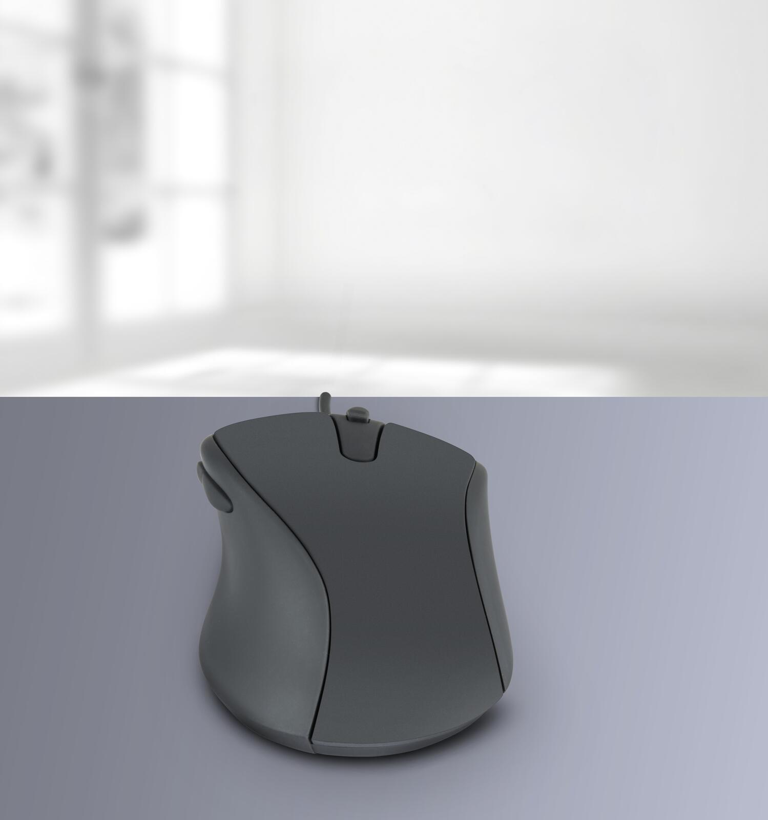 Speedlink AXON Silent & Antibacterial Maus - USB, schwarz