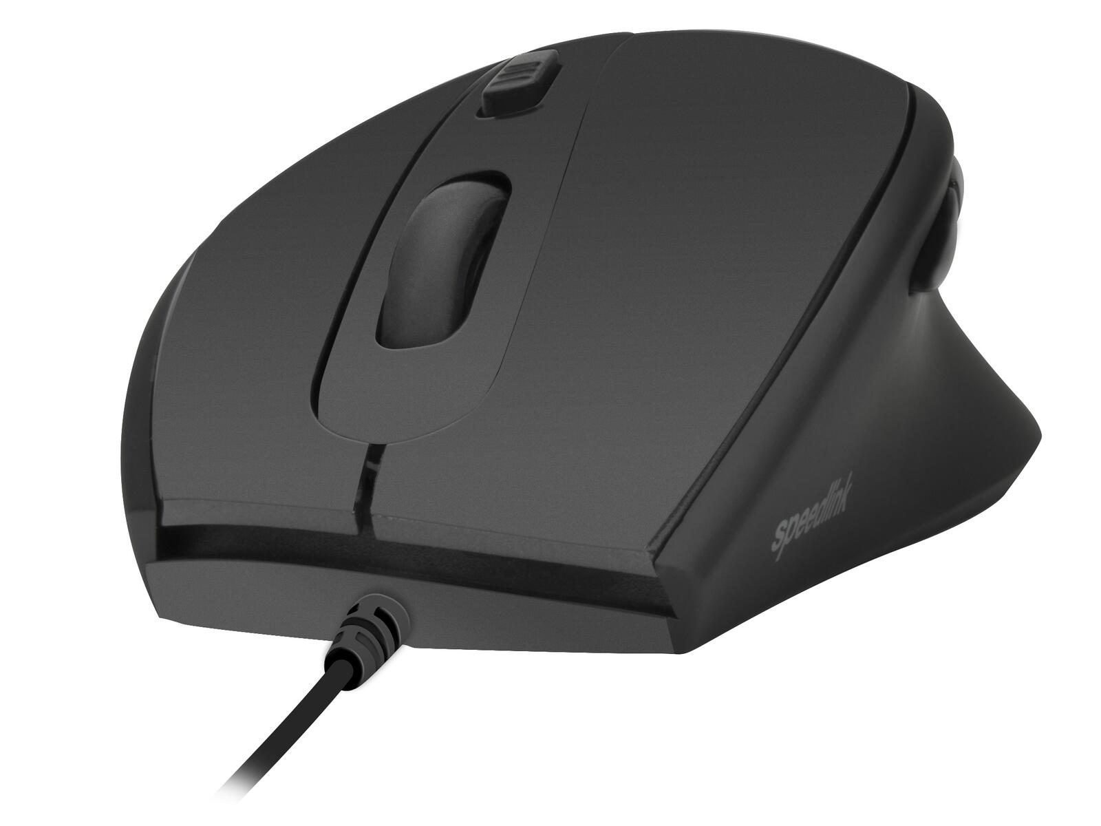 Speedlink AXON Silent & Antibacterial Maus - USB, schwarz