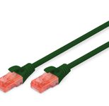 DIGITUS Patch-Kabel RJ-45 (M) zu RJ-45 (M) 10m Kupfer U/UTP Cat 6 grün (DK-1617-100/G)