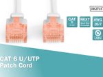 DIGITUS Patch-Kabel RJ-45 (M) zu RJ-45 (M) 20m Kupfer U/UTP Cat 6 grau (DK-1617-200)
