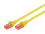 DIGITUS Patch-Kabel RJ-45 (M) zu RJ-45 (M) 10m Kupfer U/UTP Cat 6 gelb (DK-1617-100/Y)