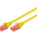 DIGITUS Patch-Kabel RJ-45 (M) zu RJ-45 (M) 10m Kupfer U/UTP Cat 6 gelb (DK-1617-100/Y)