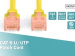 DIGITUS Patch-Kabel RJ-45 (M) zu RJ-45 (M) 10m Kupfer U/UTP Cat 6 gelb (DK-1617-100/Y)