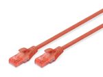 DIGITUS Patch-Kabel RJ-45 (M) zu RJ-45 (M) 10m Kupfer U/UTP Cat 6 rot (DK-1617-100/R)