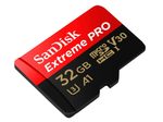 SanDisk Extreme® PRO microSDHC Speicherkarte 32GB mit SD-Adapter