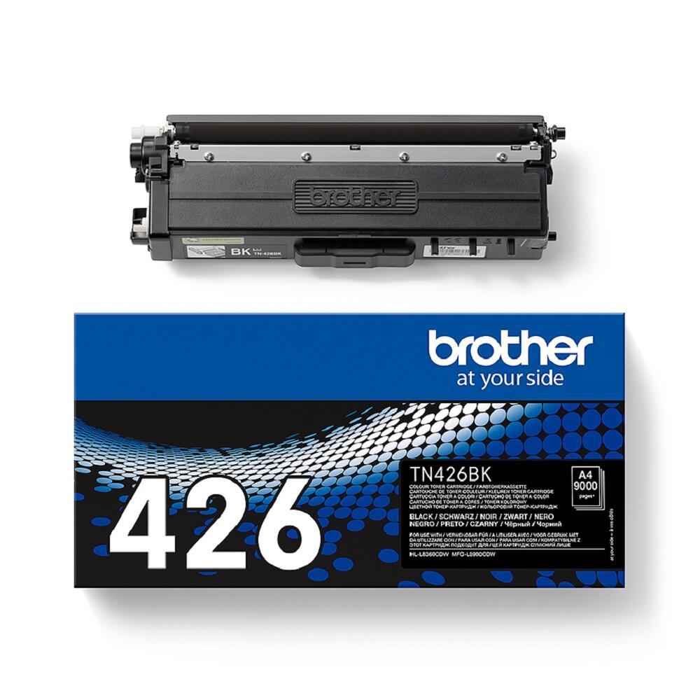 Brother Original TN426BK Toner schwarz 9.000 Seiten (für HL-L8360CDW)(TN426BK)