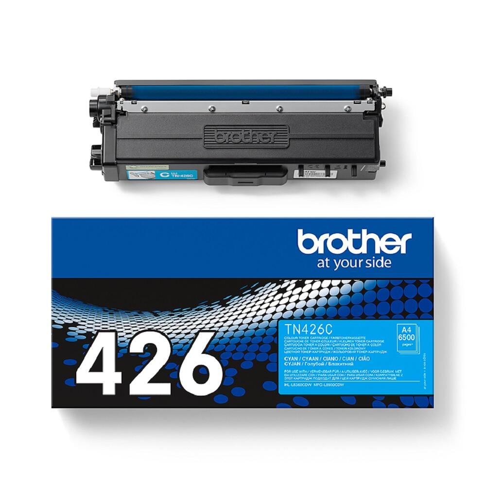 Brother Original TN426C Toner cyan 6.500 Seiten (für HL-L8360CDW)(TN426C)